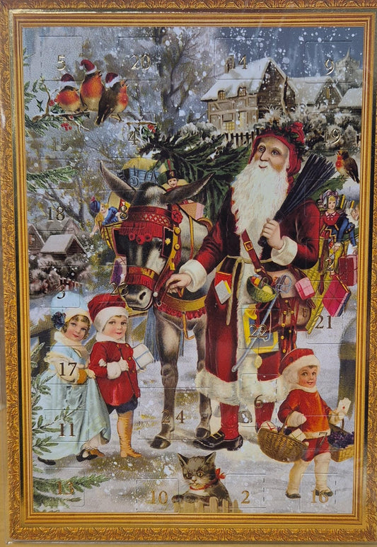 Adventskalender Weihnachtskarte