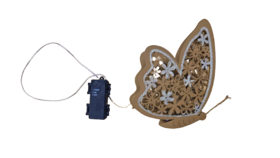 LED-Deko Schmetterling  "Daisy" 25 cm