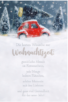 Die besten Wünsche zur Weihnachtszeit