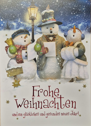 5er-Set Weihnachtskarten