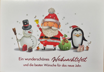 5er-Set Weihnachtskarten