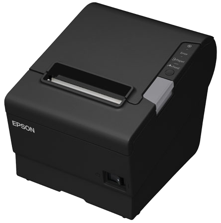 Epson Bon-Thermodrucker TM-T88V, seriell, dunkelgrau - Gebraucht
