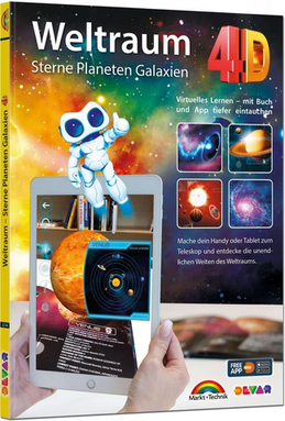 Weltraum 4D Sterne - Planeten - Galaxien