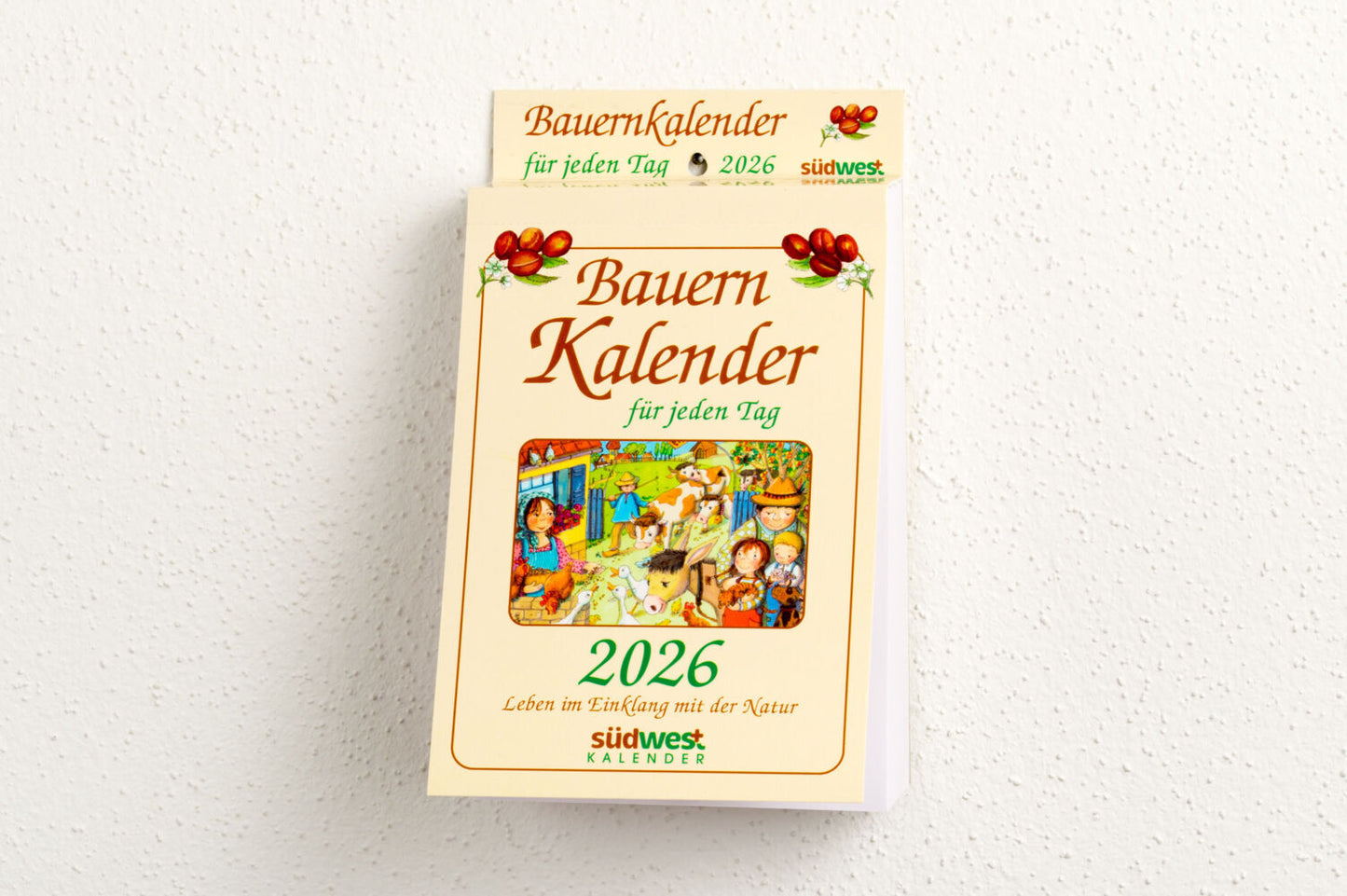 Bauernkalender 2026 "Tagesabreisskalender" (18.3 x 12.5 cm)