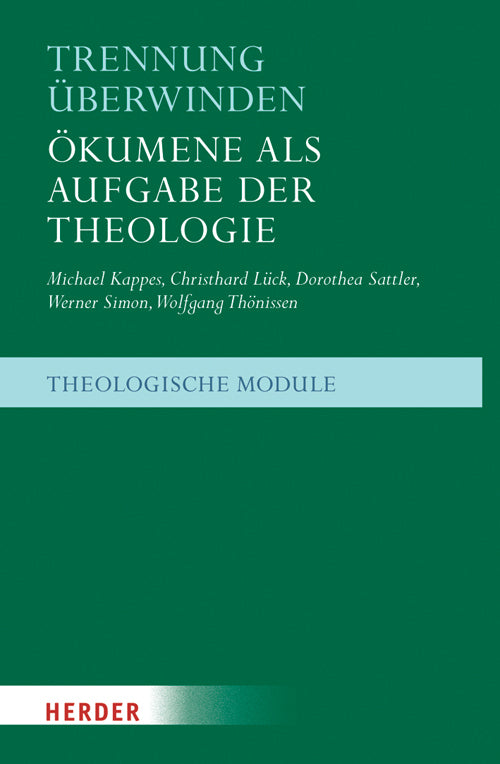 Theologische Module (Dorothea Sattler)