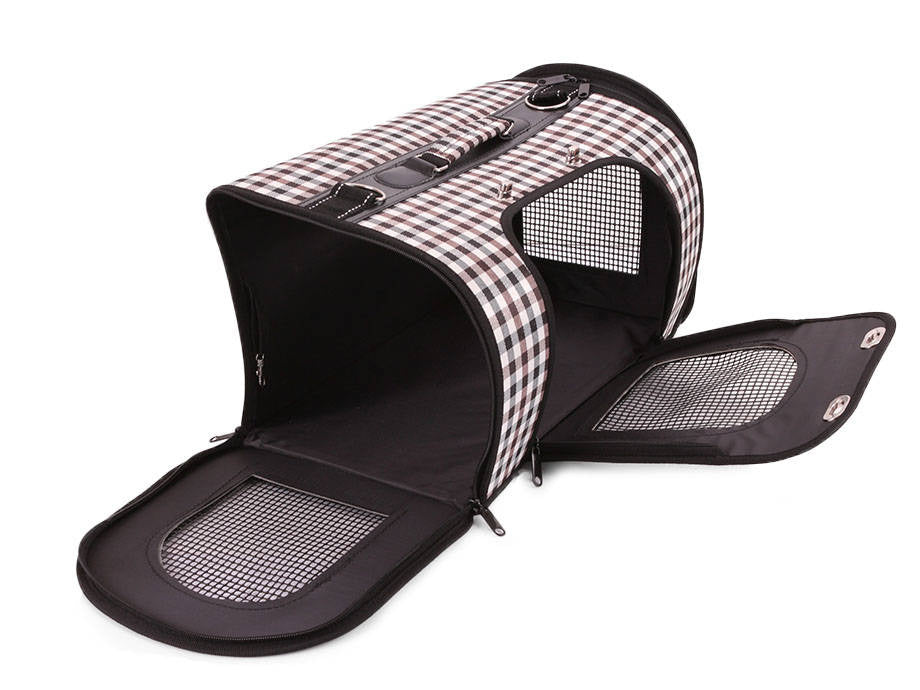 Transporttasche für Katzen und Hunde (43 x 25 x 26 cm)