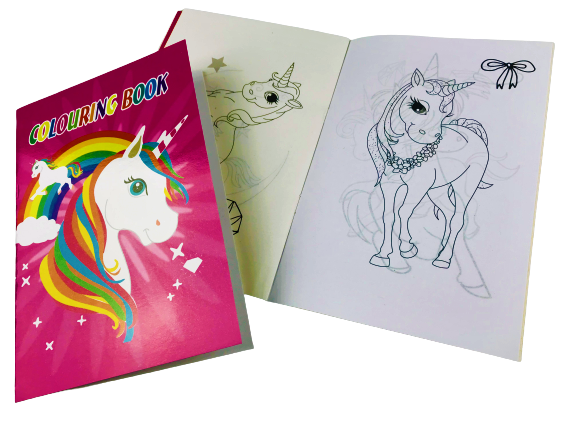 Malbuch "Einhorn" (14 x 21 cm)