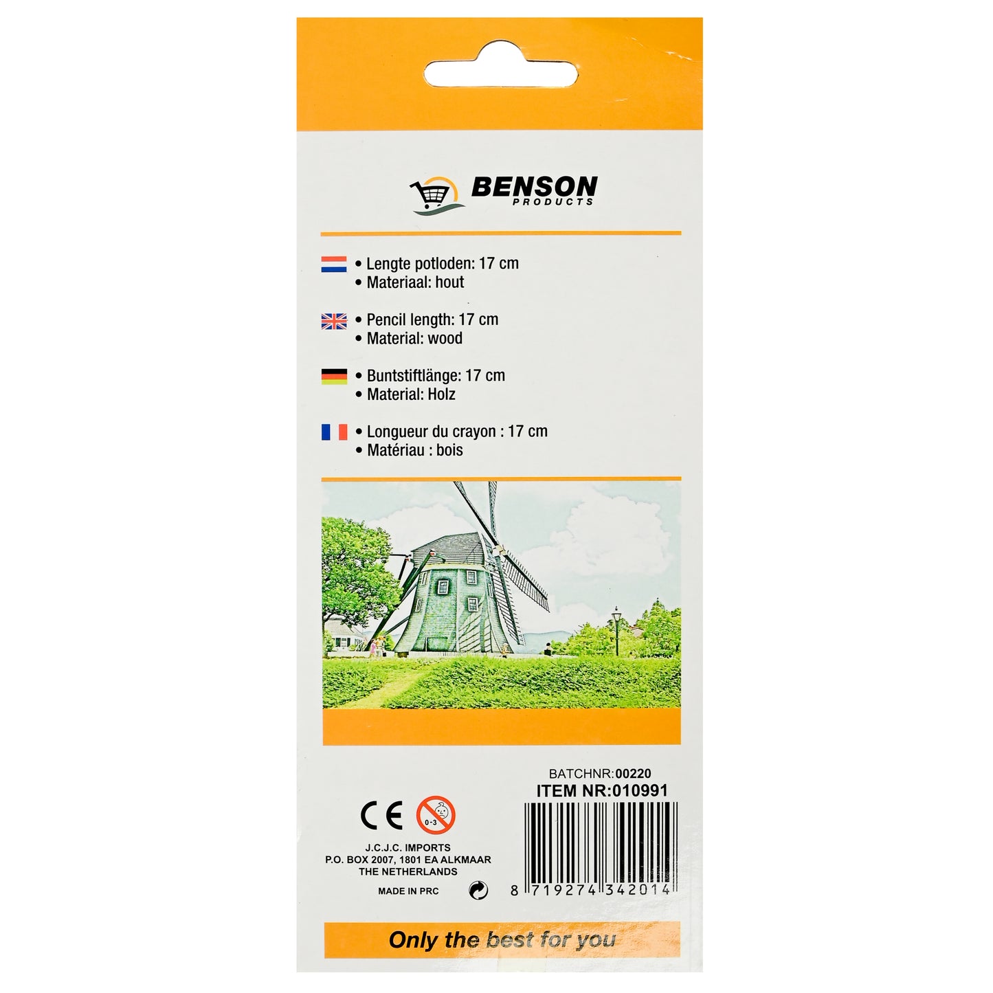 Benson Farbstifte (24 Stk.)