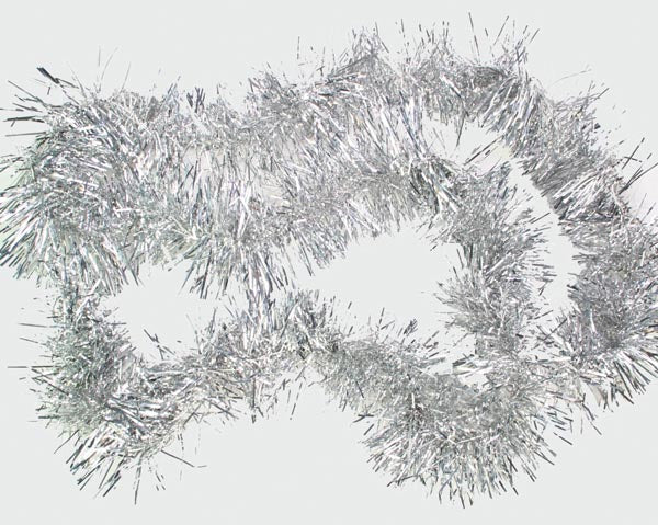 Girlande XL, silber (200 x 10 cm)