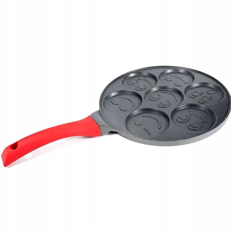 Bratpfanne für 7 Pfannkuchen gleichzeitig