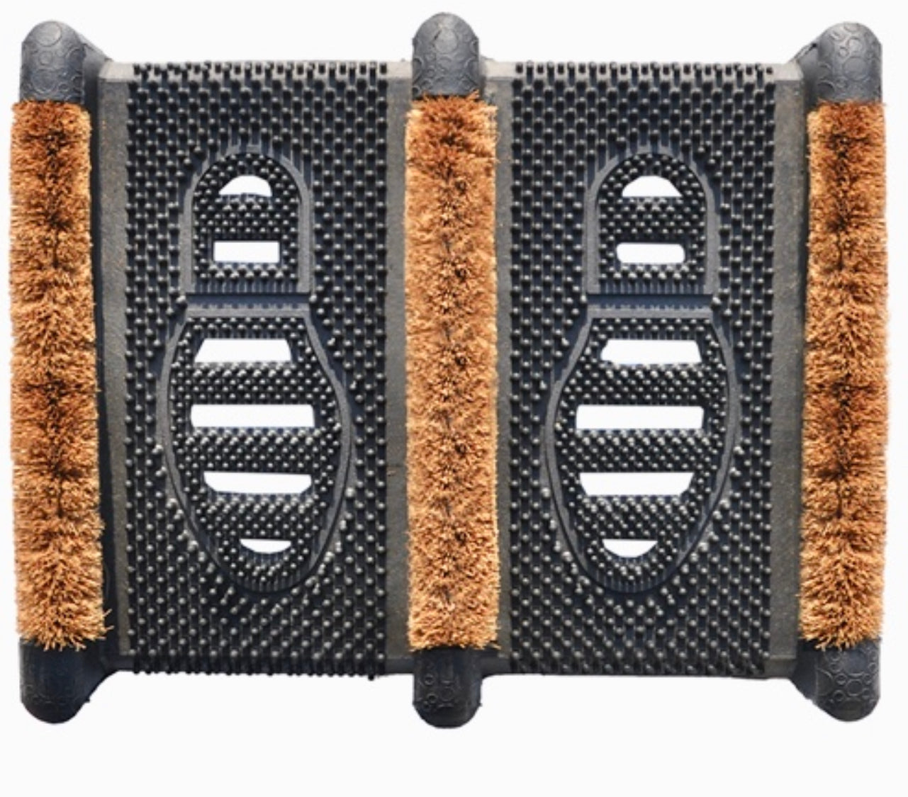 Fussmatte mit Borsten "Bootskratzer" (35 x 31 cm)