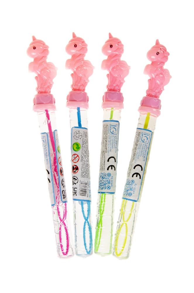 Seifenblasen-Stab "Unicorn", rosa (25 cm)