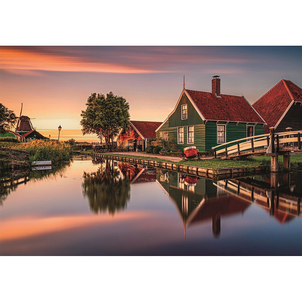Clementoni Puzzle - Niederlande Zaanse Schans (1500 Teile)