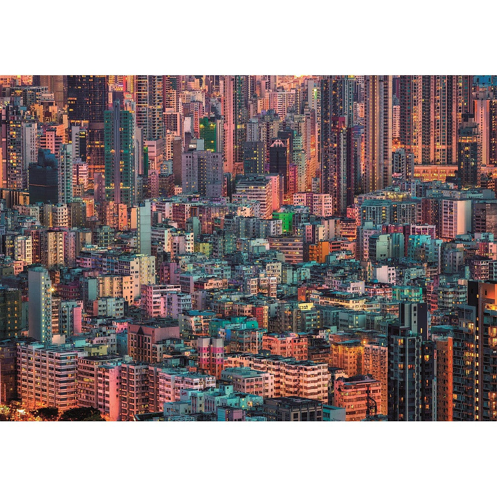 Clementoni Puzzle - Hong Kong Hive (1500 Teile) inkl. Poster