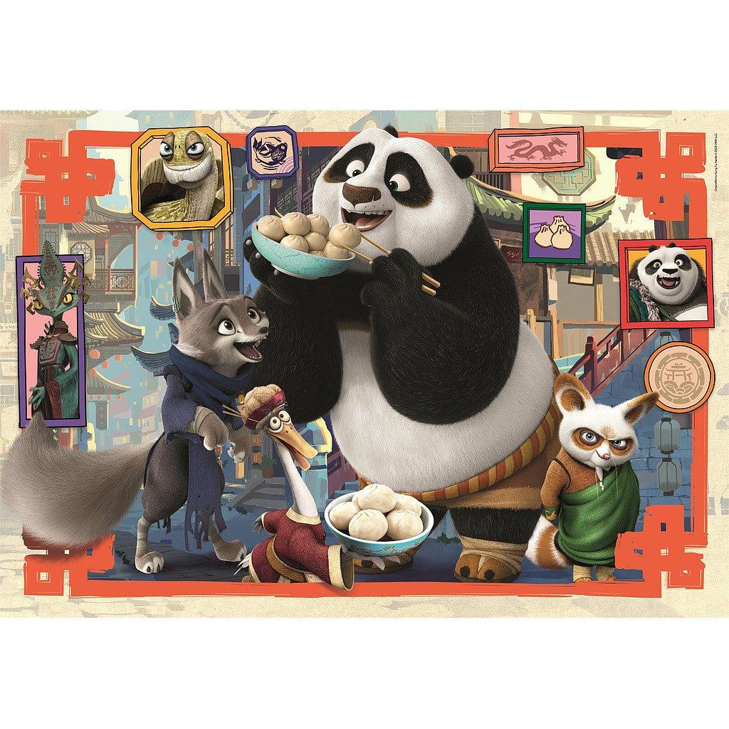 Clementoni Maxi-Puzzle - Kung Fu Panda 4 (24 Teile)