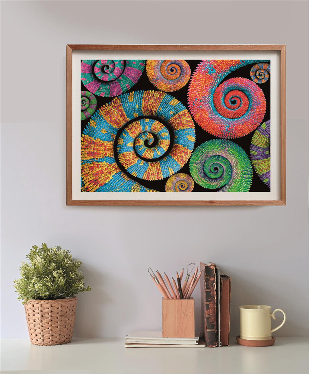 Clementoni Puzzle - Bunte Ringelschwänze (500 Teile)