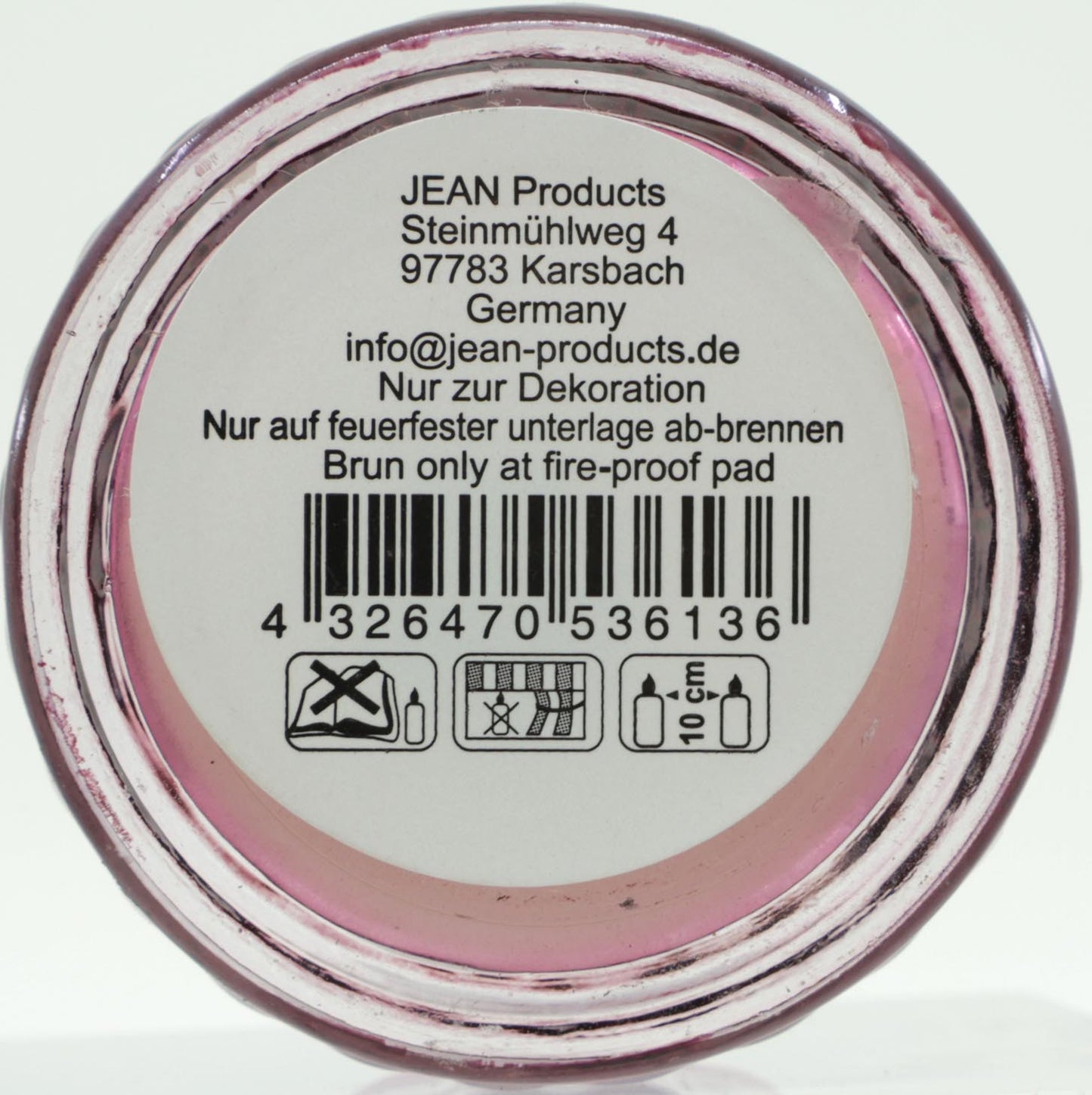 Teelicht im Glas, assortiert (5.5 x 3.7 cm)