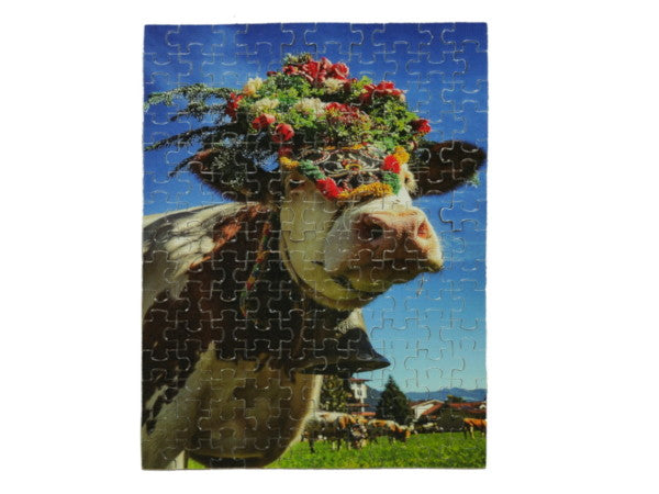 Puzzle im Röhrchen - Kuhdesign (150 Teile)