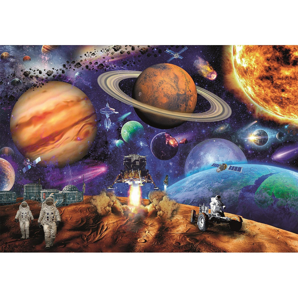 Clementoni Puzzle - Weltraummission (300 Teile)