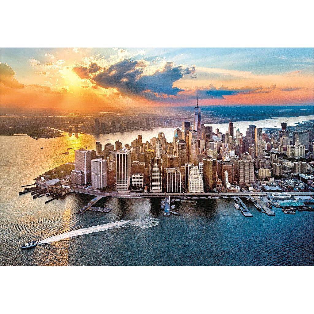Clementoni Puzzle - Sonnenuntergang über New York (500 Teile)