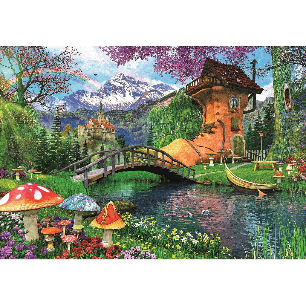 Clementoni Puzzle - Das alte Schuhhaus (500 Teile)