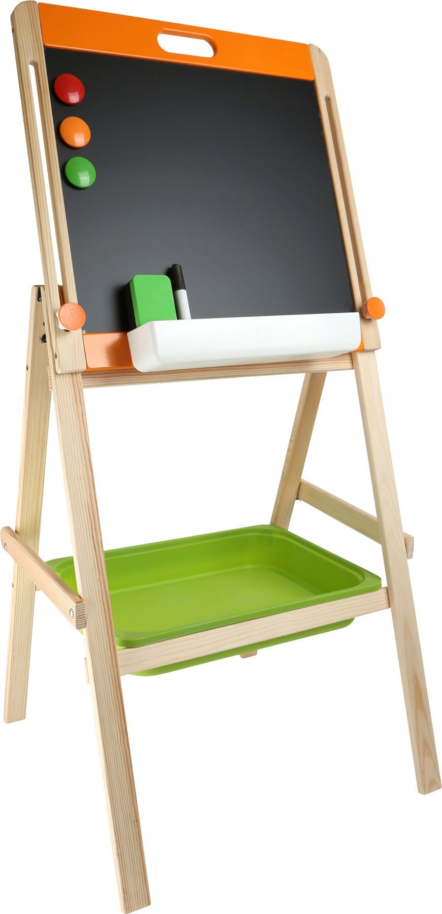 Kreide- und Magnettafel, (41 x 59 x 105 cm)