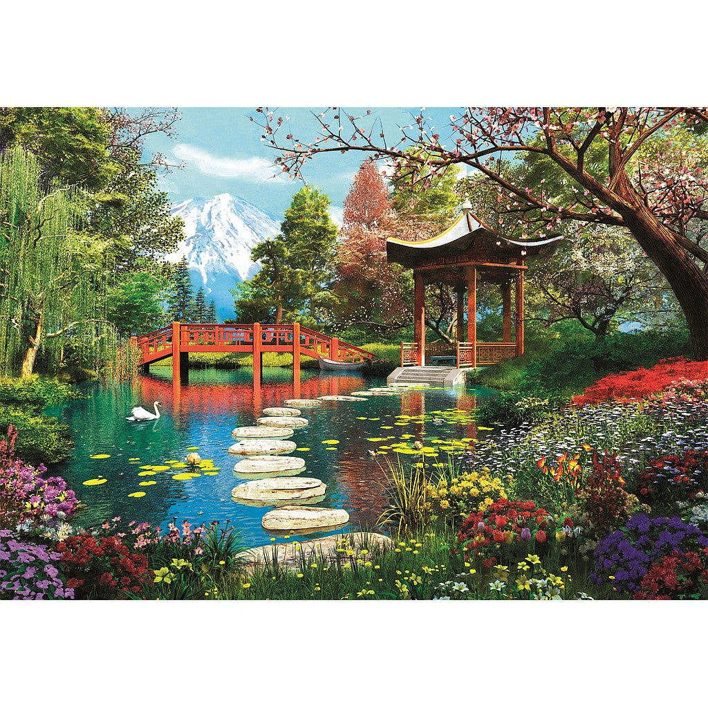 Clementoni Puzzle - Fuji Garten (1000 Teile)