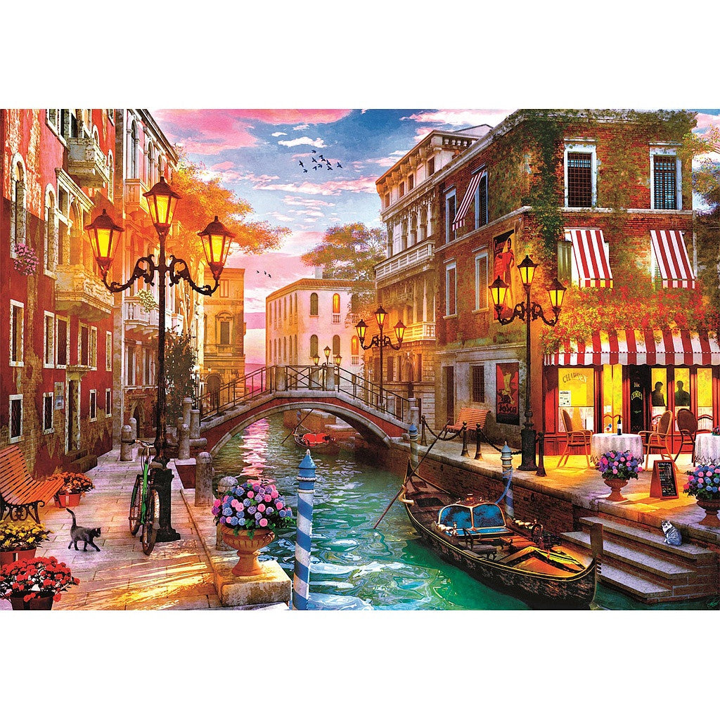 Clementoni Puzzle - Sonnenuntergang über Venedig (500 Teile)