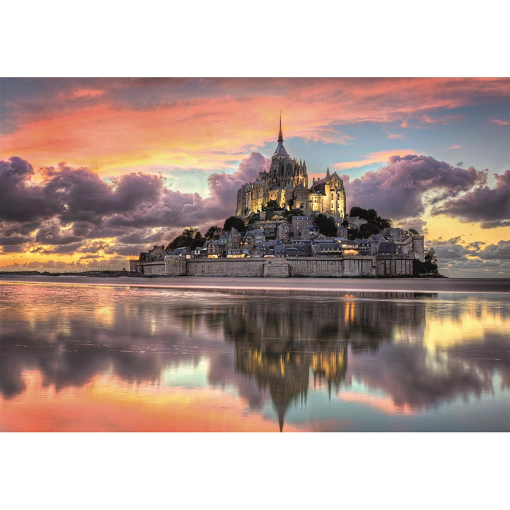Clementoni Puzzle - Mont-Saint Michel (1000 Teile)