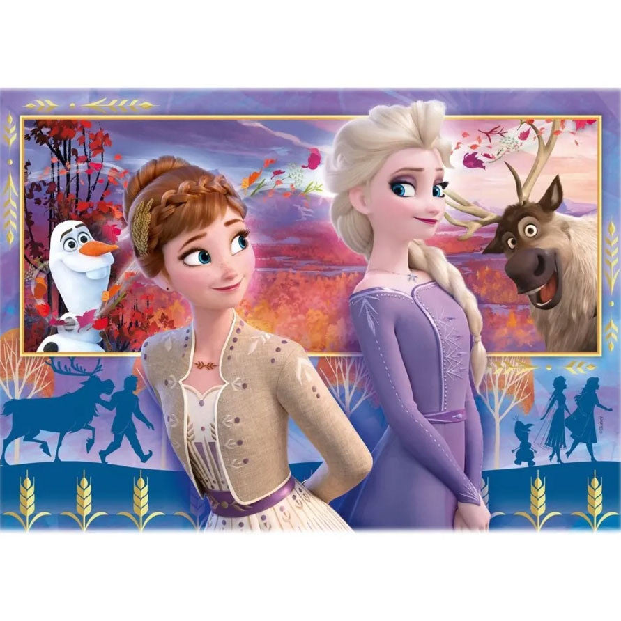 Clementoni 2-in-1 Puzzle - Disney Frozen II "Eismagie" (2 x 60 Teile)