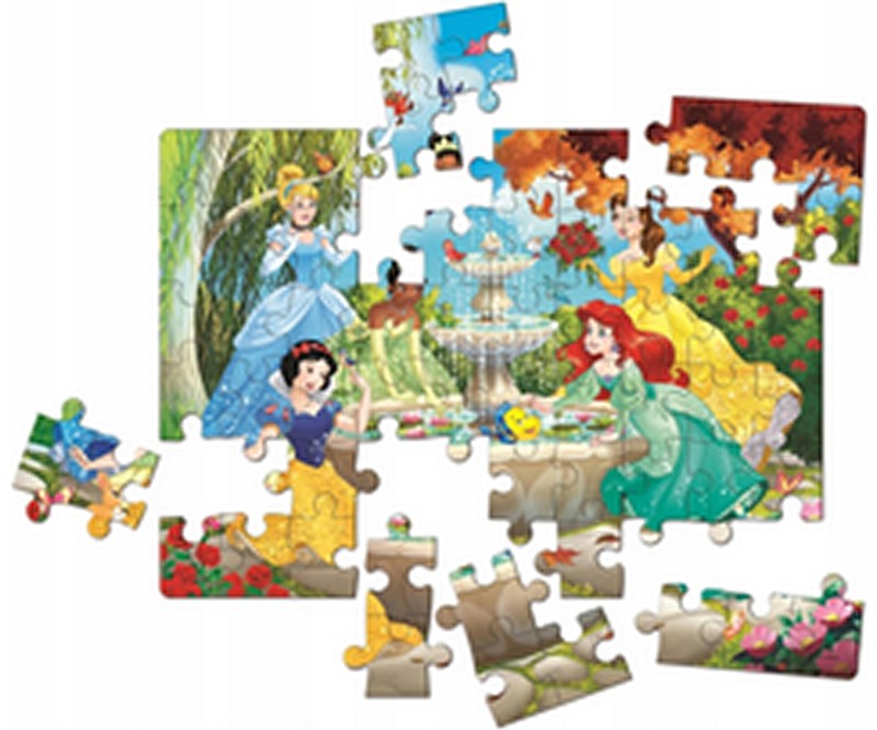 Clementoni Puzzle- Disney Princess Supercolor (60 Teile)