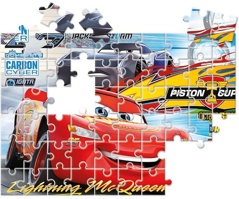 Clementoni Puzzle- Disney Cars Supercolor (60 Teile)