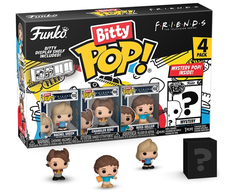 Bitty POP! Friends Edition, 4er-Packung