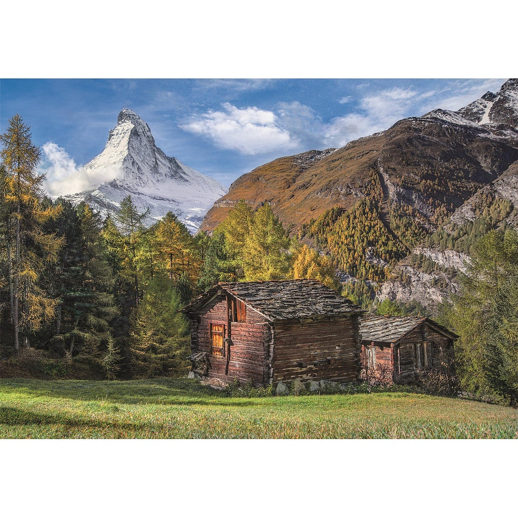 Clementoni Puzzle- Bergzauber Matterhorn (500 Teile)