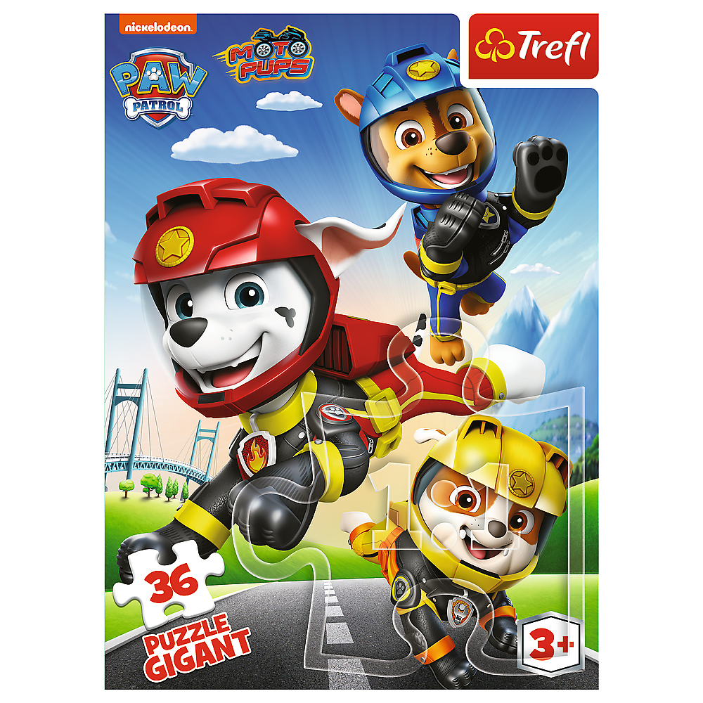 Puzzle "Paw Patrol" - 3 Hunde