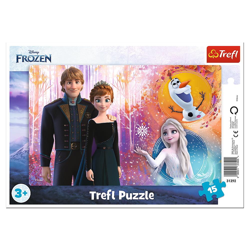 Trefl Puzzle - Disney Frozen "Glückliche Erinnerungen" (15 Teile)