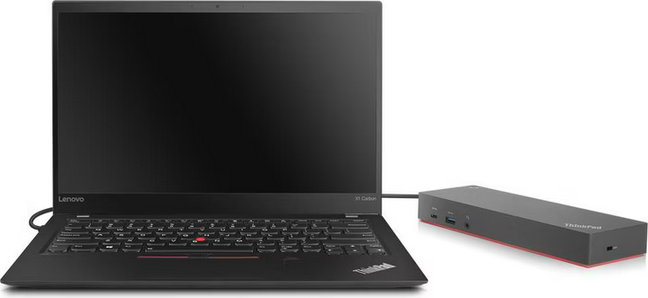 Lenovo - ThinkPad Hybrid USB-C Dock mit USB A - Gebraucht