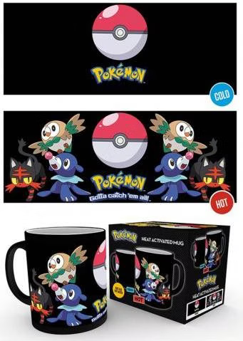 Pokemon - Tasse Heat Change "Catch Em'All"