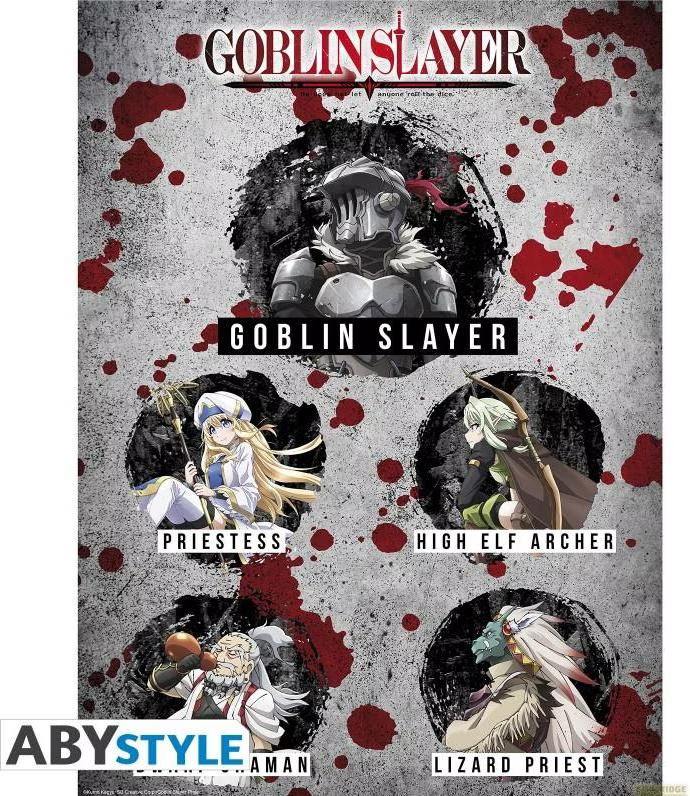 Goblin Slayer - 2er-Set Poster "Groupe & Slayer" (52 x 38 cm)