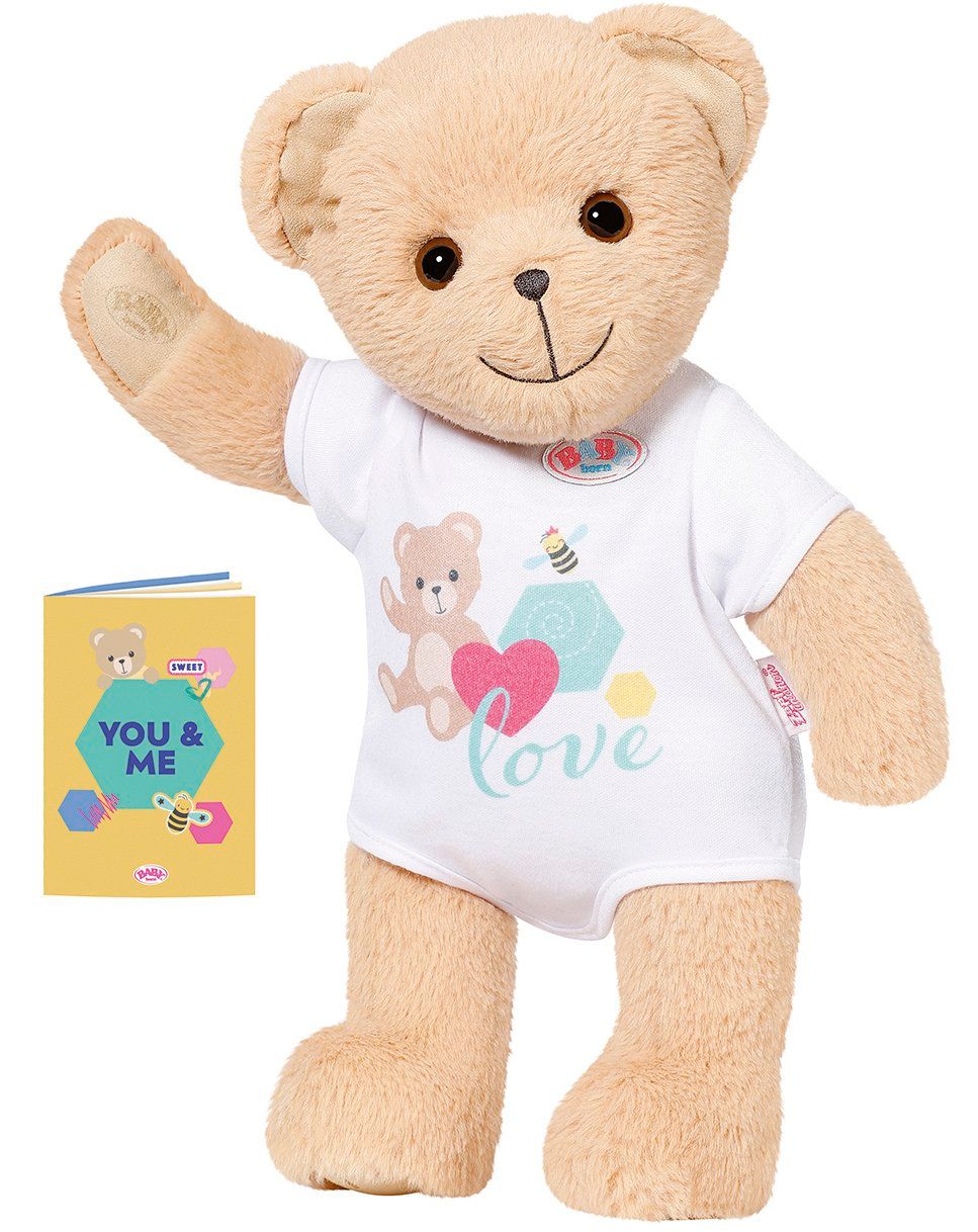 BABY born® Plüschtier BÄR in weiß (30cm)