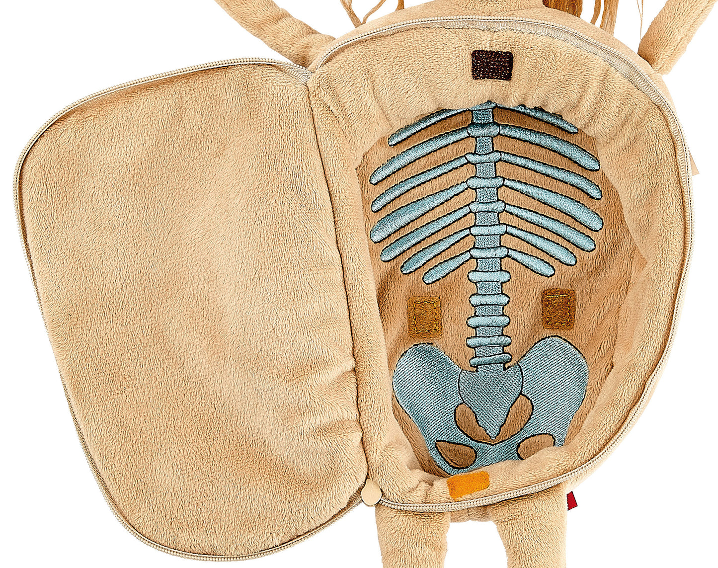 Lern-Puppe ERWIN DER KLEINE PATIENT in bunt