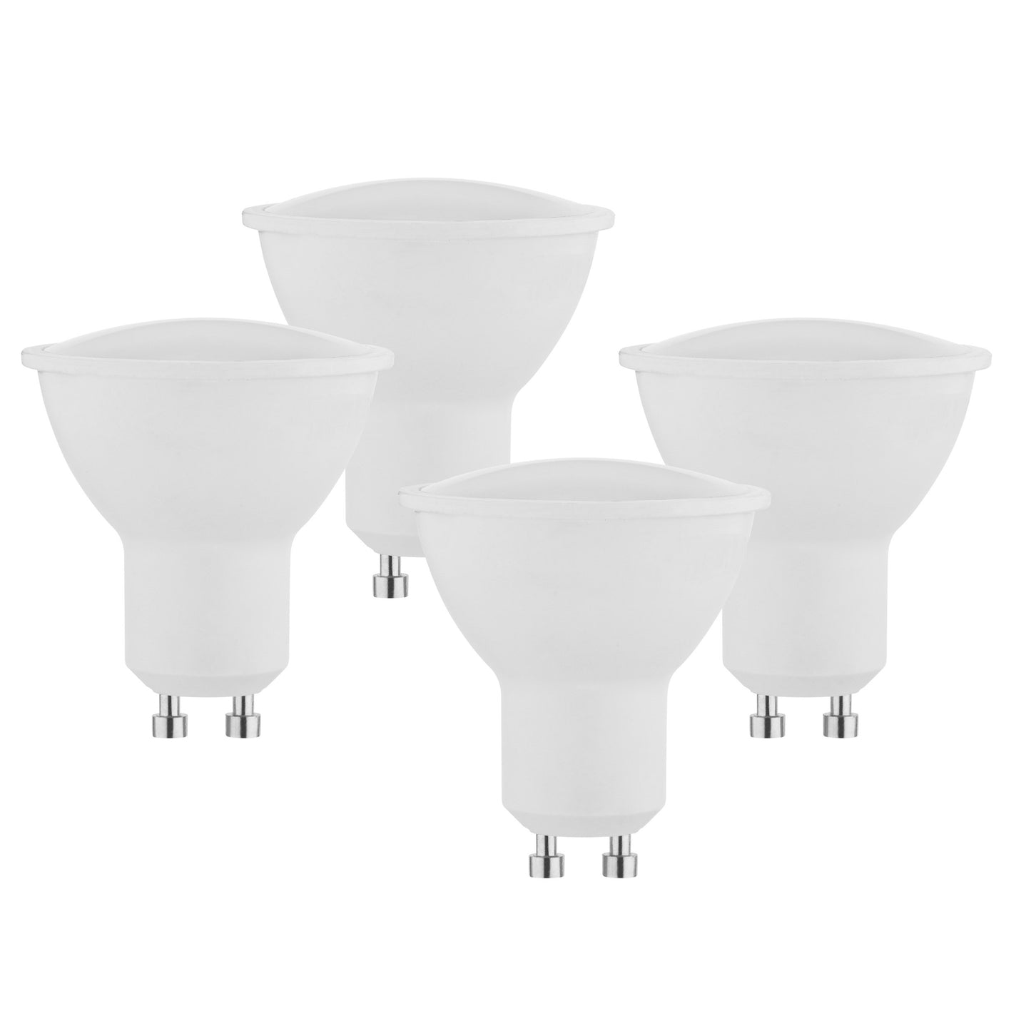 LED Reflektorlampe mit 4,5 Watt, GU10, warmweiss - 4 Stück