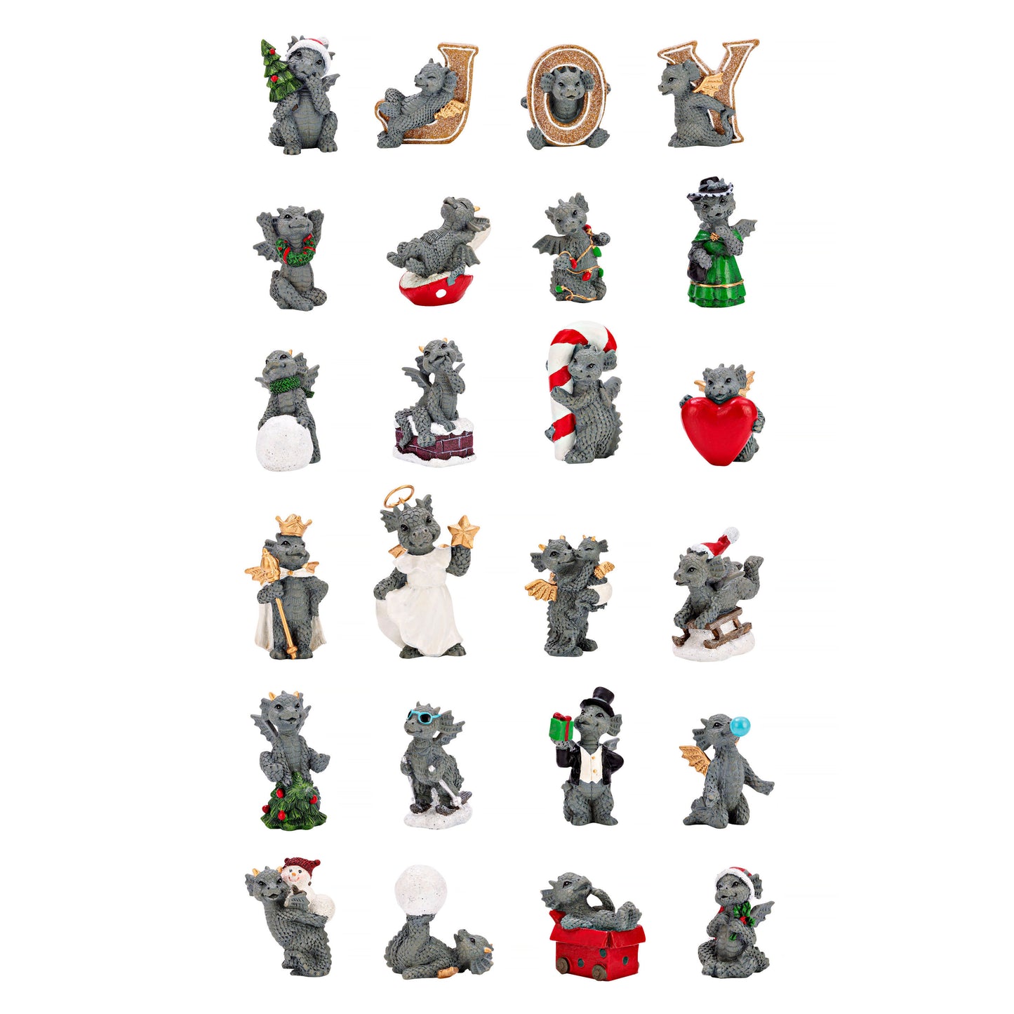 Adventskalender Drachen "Zaubertanne"