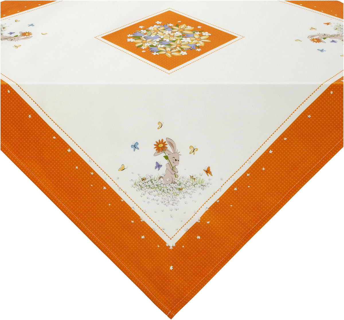 Mitteldecke "Häschen Michel" 85 x 85 cm
