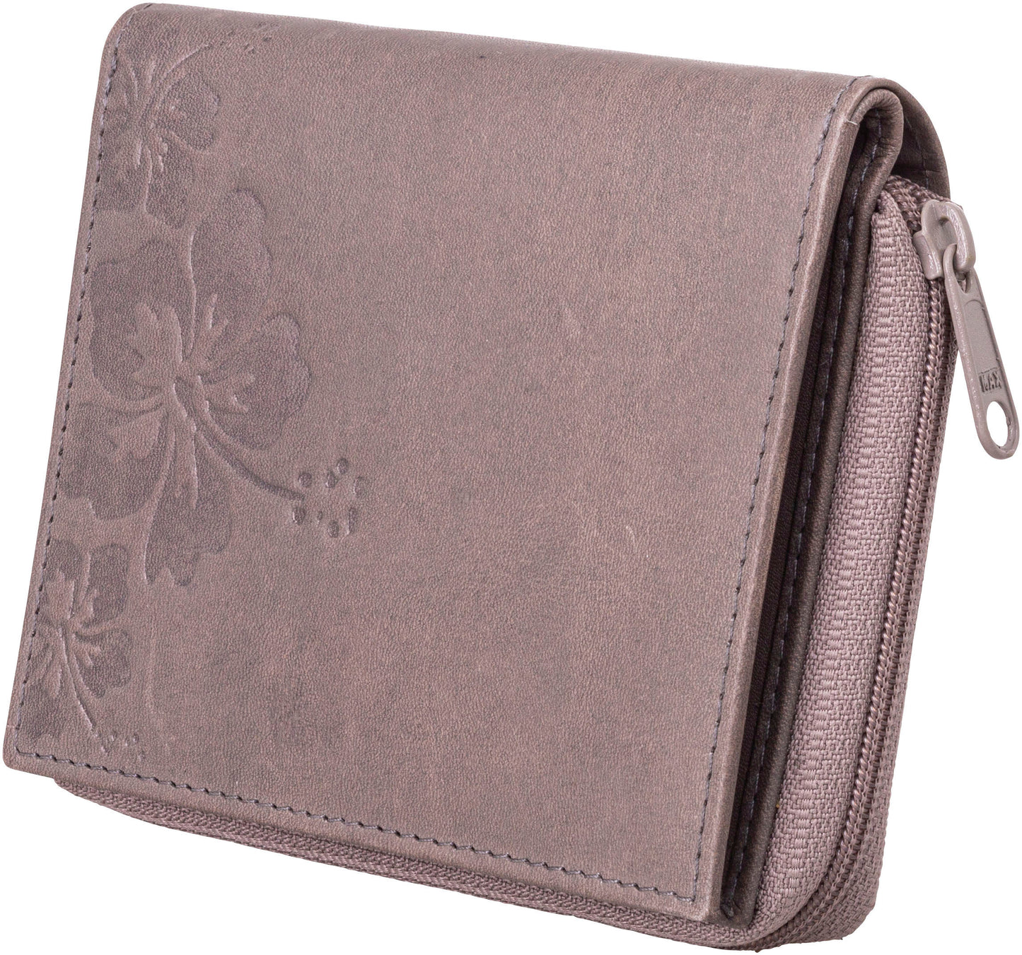 HJP Damen Geldbörse "Malva" Leder (Farbe: taupe)