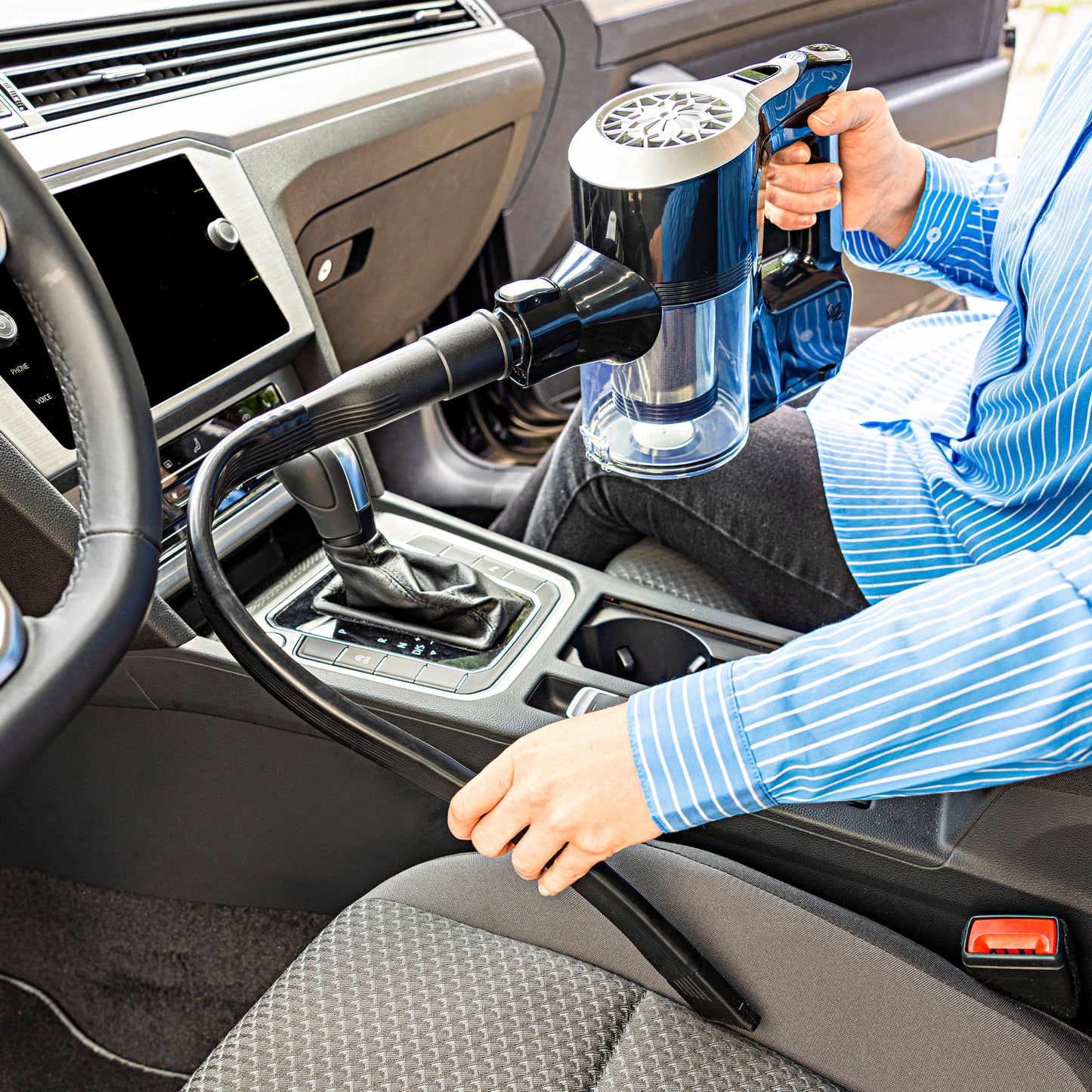 Power Akku Zyklon Hand-/ und Bodenstaubsauger