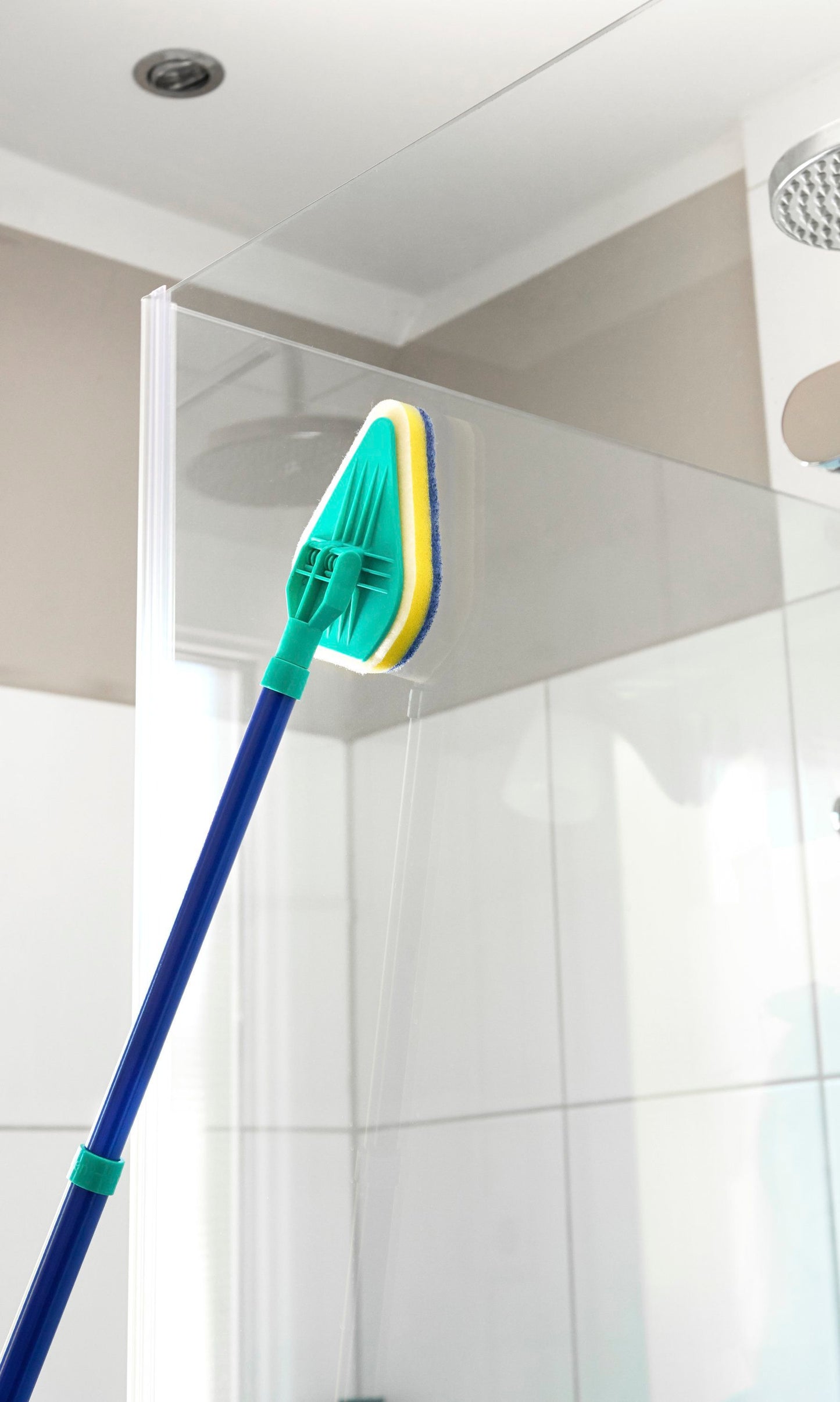 Bad/Fliesenwischer "Blitz-Blank",4-teilig, mit Teleskopstiel & dopp