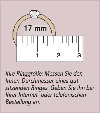 CM Anti-Stress-Ring Larissa", Edelstahl (Grösse: 20)
