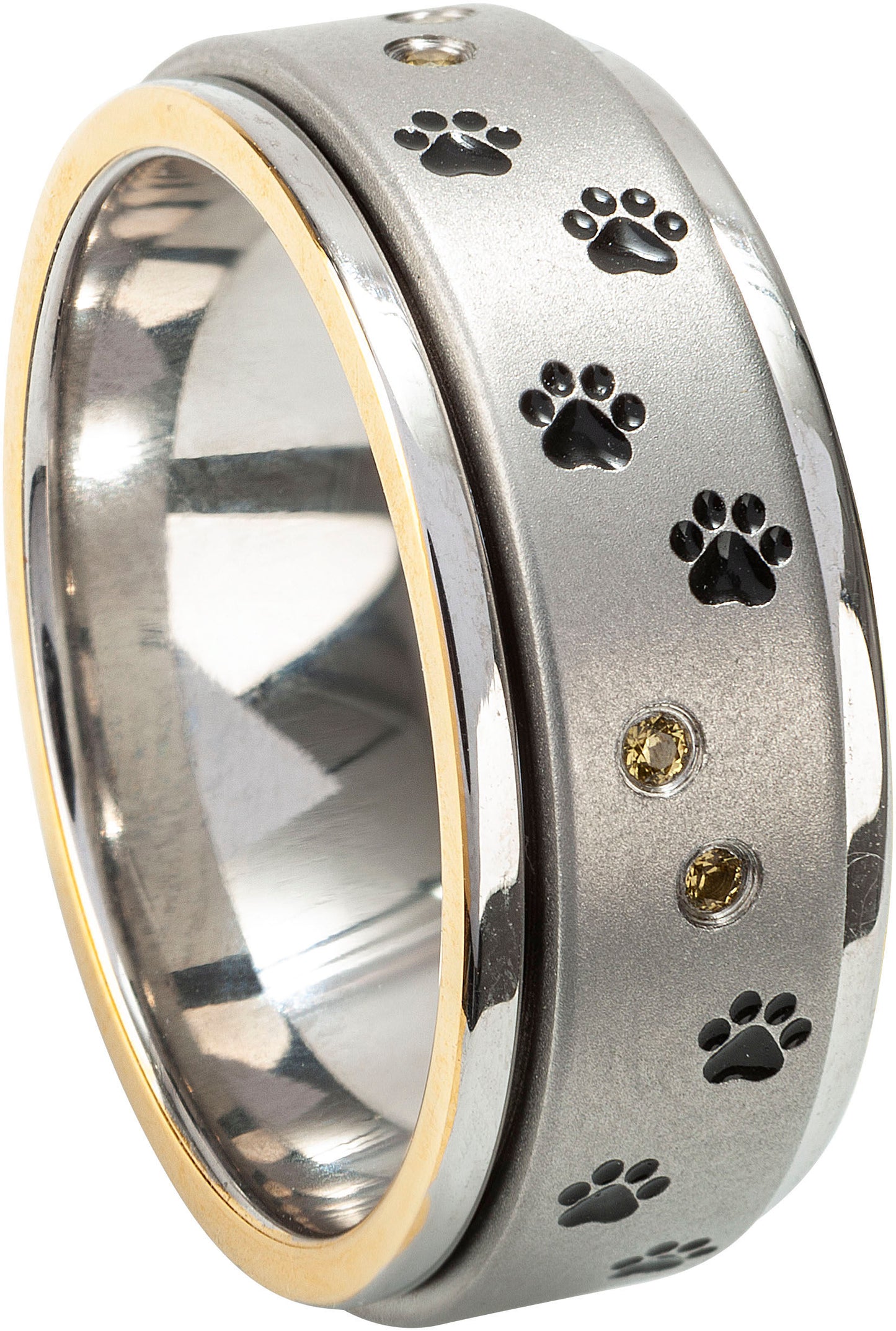 CM Anti-Stress-Ring "Tatze" (Größe: 21)