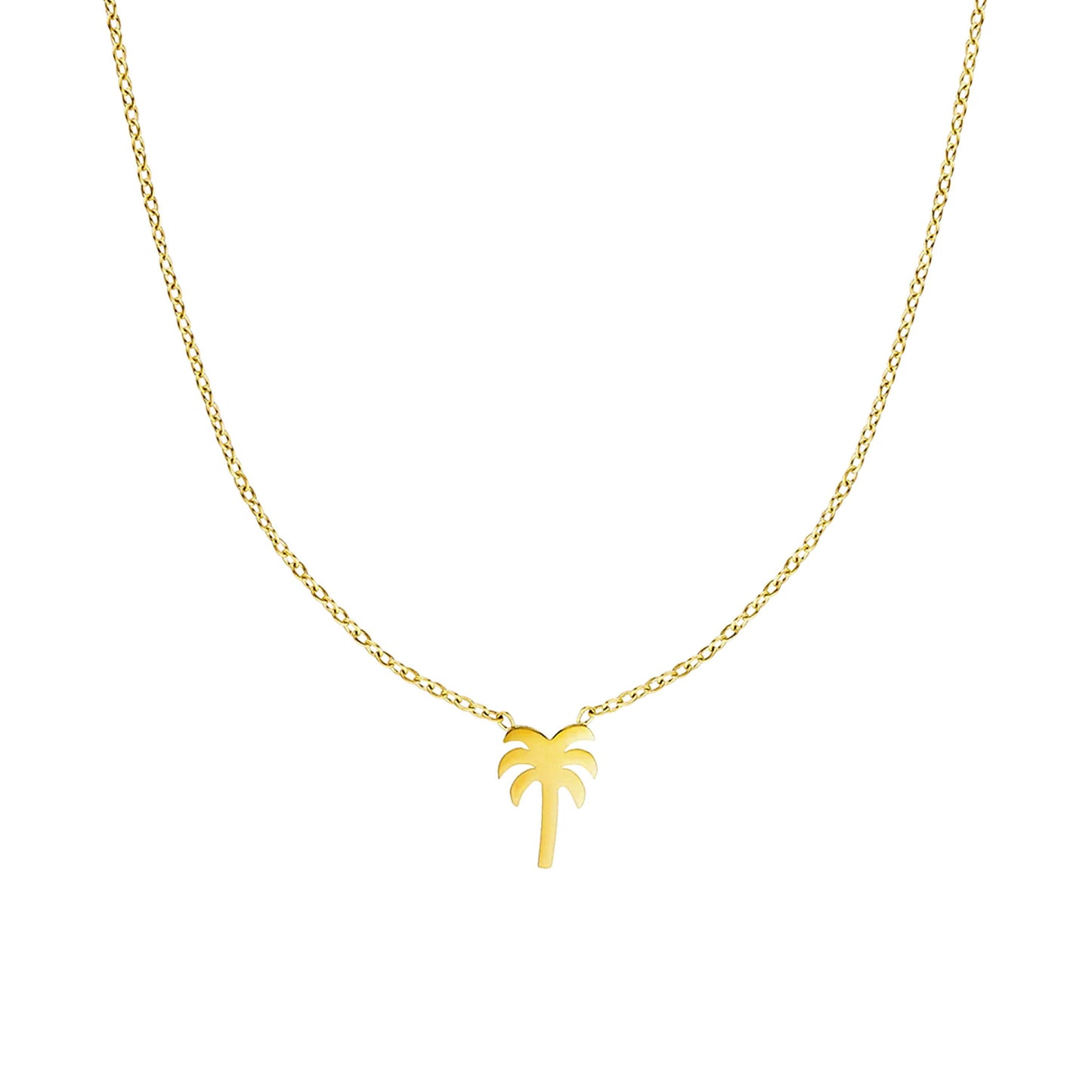 Paul Valentine Halskette "Palm Tree Necklace" (Farbe: gold)